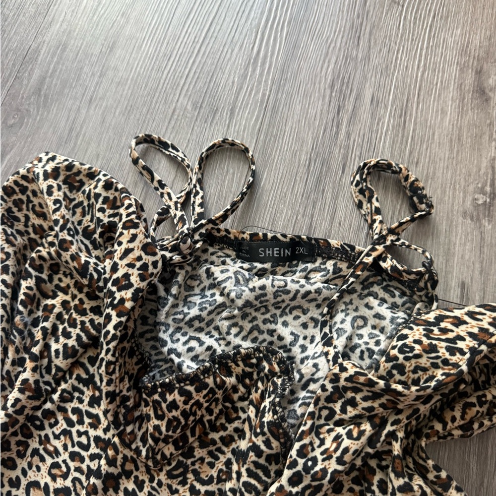 SHEIN Leopard Print Tank Top - Picture 3 of 3